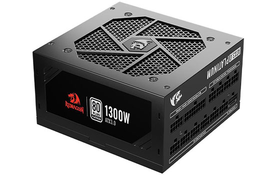 Fonte Redragon RGPS, 1300W, ATX 3.0, 80 Plus Platinum, Com